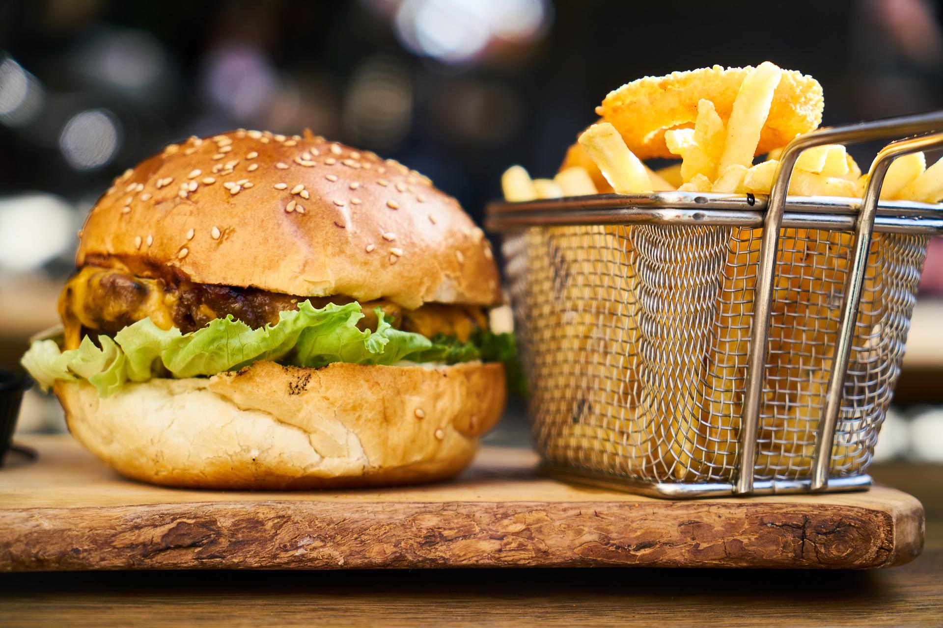 Interface de gestion de menus pour un fast-food